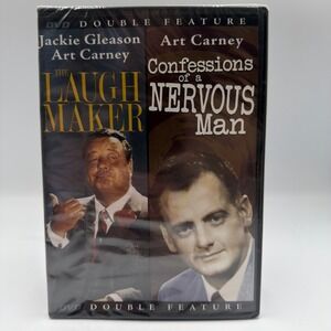 Jackie Gleason Art Carney Double Feature DVD Laugh Maker Confessions Nervous Man